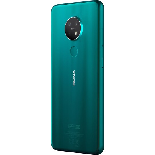 Nokia 7.2 älypuhelin 6/128 GB (Cyan Green)