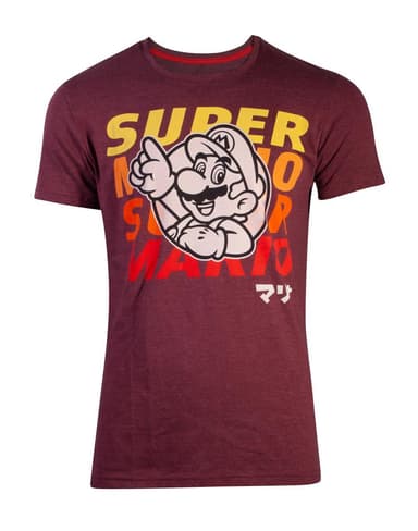 NT SPACE DYE MARIO T-SHIRT S