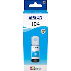 Epson 104 EcoTank mustekasetti (syaani)
