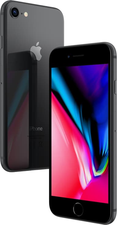 iPhone 8 128 GB (tähtiharmaa)