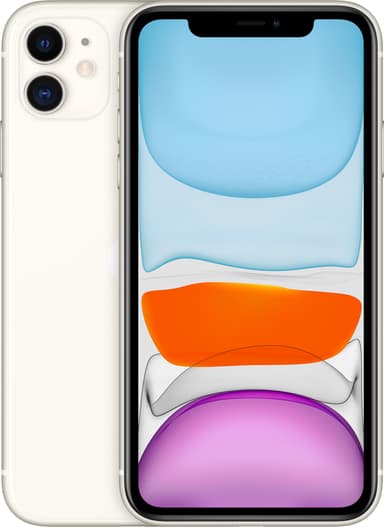 iPhone 11 256 GB (valkoinen)