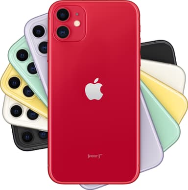 iPhone 11 256 GB (punainen)