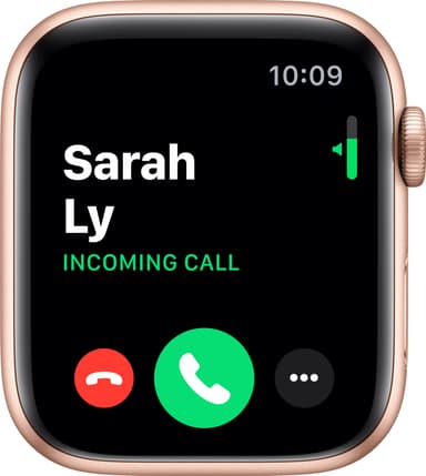 Apple Watch Series 5 44mm (kulta/vaaleanpunainen urheiluranneke)