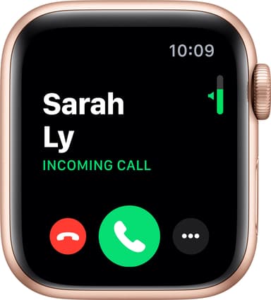 Apple Watch Series 5 40mm (kulta/vaaleanpunainen urheiluranneke)