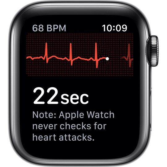 Apple Watch Series 5 40mm teräskuori (GPS + Cellular)