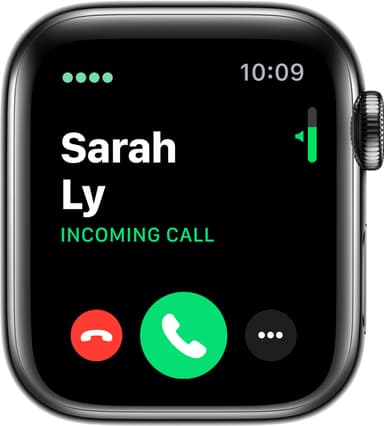 Apple Watch Series 5 40mm teräskuori (GPS + Cellular)