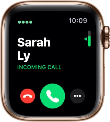 Apple Watch Series 5 40mm teräskuori (GPS + Cellular)