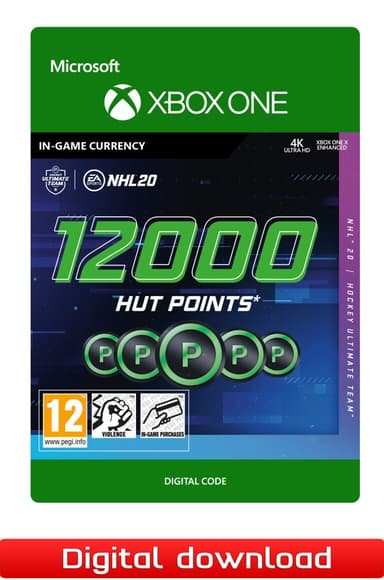 NHL 20 HUT 12000 Ultimate Team Points - Xbox