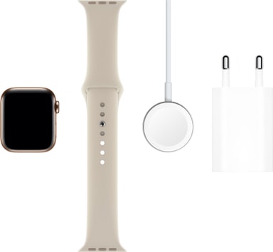 Apple Watch Series 5 40mm teräskuori (GPS + Cellular) - Gigantti  verkkokauppa