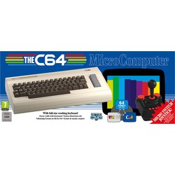 C64 - Commodore 64 täysikokoinen pelikonsoli