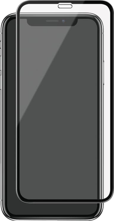 Panzer Full Fit Silicate näytönsuoja Iphone X/Xs/11 Pro (musta)