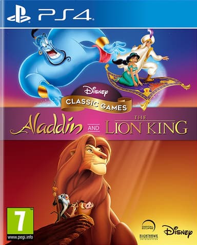 Disney Classic Games: Aladdin and the Lion King (PS4)