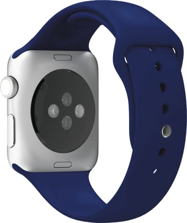Puro Icon Apple Watch silikoninen urheiluranneke 42-45 mm (tum.sin.)