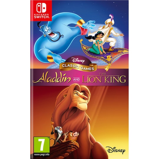 Disney Classic Games: Aladdin ja the Lion King (Switch)