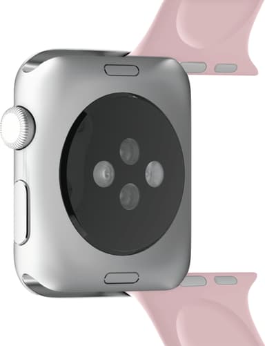 Puro Icon Apple Watch silikoninen urheiluranneke 42-45 mm (rose)