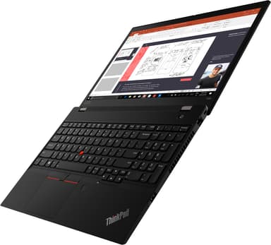 Lenovo ThinkPad T590 15.6" kannettava i7/16 GB (musta)