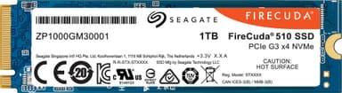 Seagate Firecuda 510 NVMe PCIe M.2 SSD muisti 1 TB