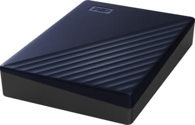 WD My Passport for Mac ulkoinen kovalevy 4 TB (sininen)