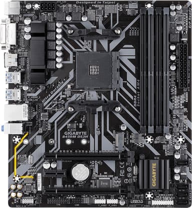 Gigabyte B450M DS3H emolevy