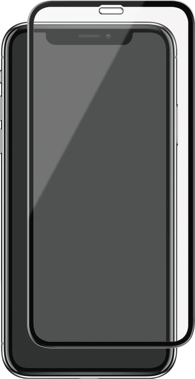 Panzer Full Fit Silicate näytönsuoja Iphone Xr/11 (musta)