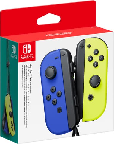 Nintendo Switch Joy-Con ohjaimet (neonkeltainen + sininen)