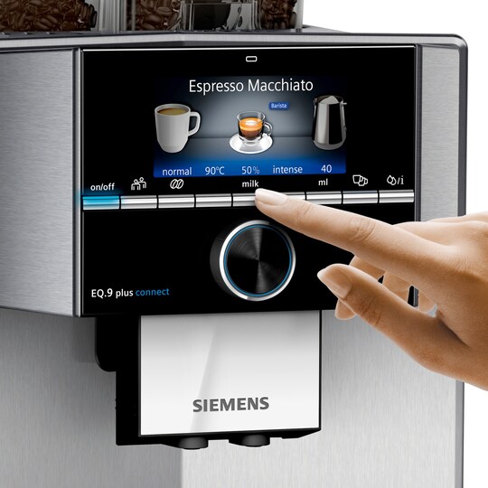 Siemens EQ.9 Plus kahvikone TI9573X1RW
