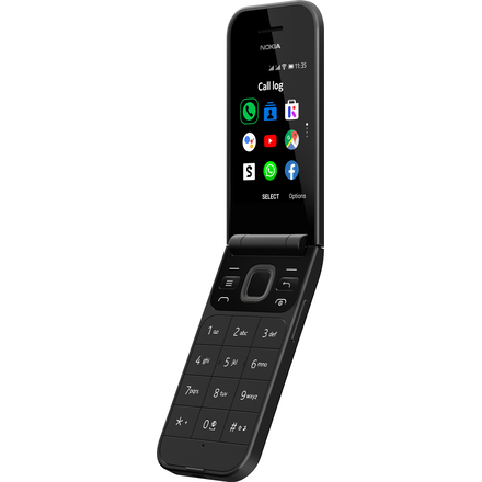 Nokia 2720 Flip matkapuhelin (musta)