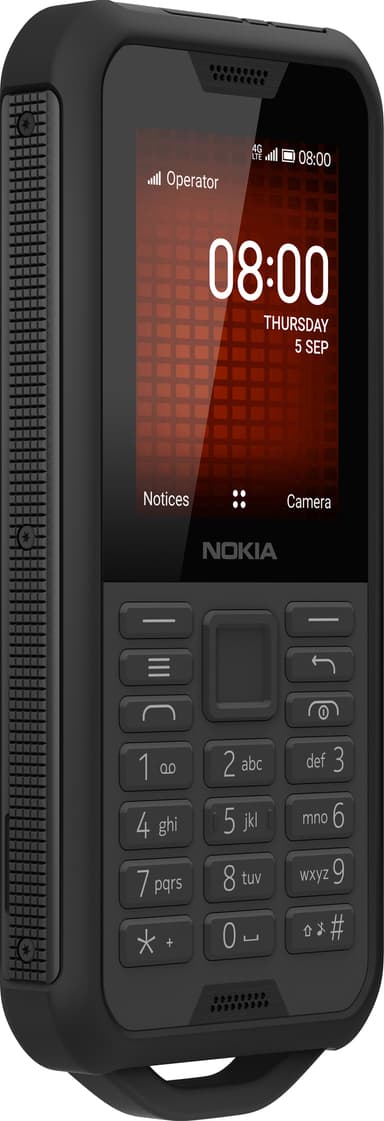 Nokia 800 Tough matkapuhelin (musta)