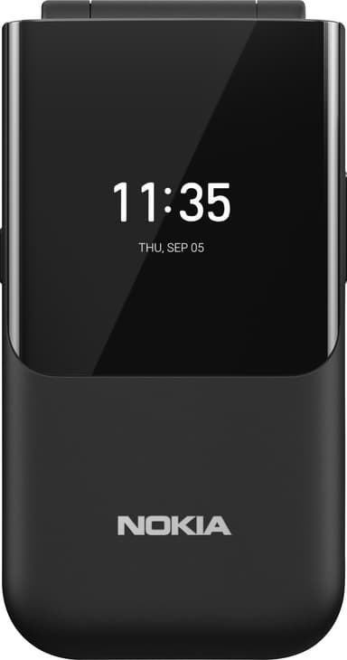 Nokia 2720 Flip matkapuhelin (musta)