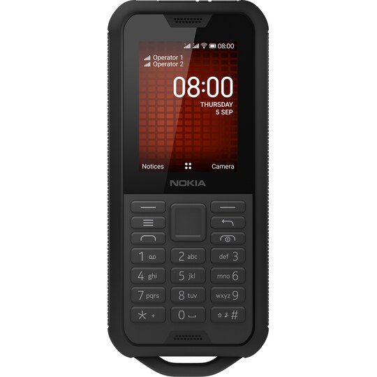 Nokia 800 Tough matkapuhelin (musta)
