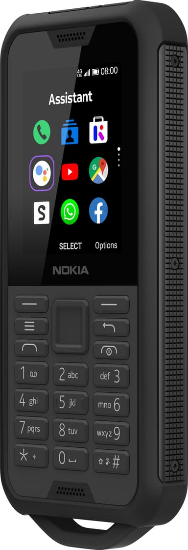 Nokia 800 Tough matkapuhelin (musta)