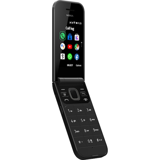 Nokia 2720 Flip matkapuhelin (musta)