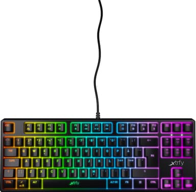 Xtrfy K4 RGB tenkeyless mekaaninen pelinäppäimistö