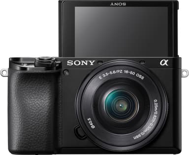 Sony Alpha A6100 + 16-50 mm f/3.5-5.6 Power Zoom objektiivi