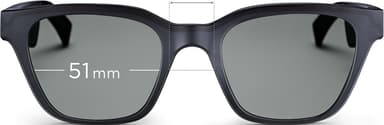Bose Frames Alto kaiutinaurinkolasit  (S/M koko, musta)
