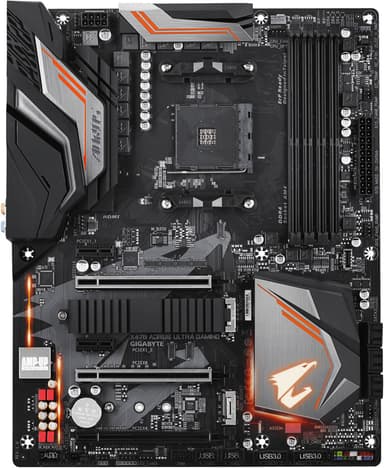Gigabyte X470 Aorus Gaming Ultra emolevy