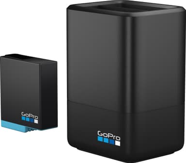 GoPro Dual Battery Charger + akku AJDBD-001
