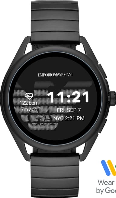 Emporio Armani Connected Matteo Gen. 5 älykello 44 mm (musta)