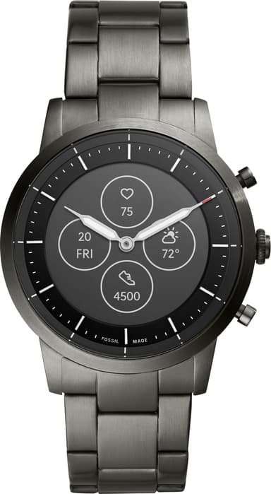 Fossil Collider Hybrid älykello 42 mm (tummanharmaa)