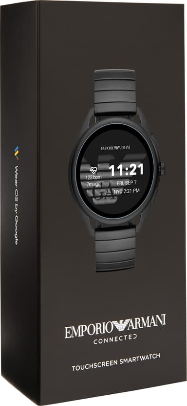 Emporio Armani Connected Matteo Gen. 5 älykello 44 mm (musta)