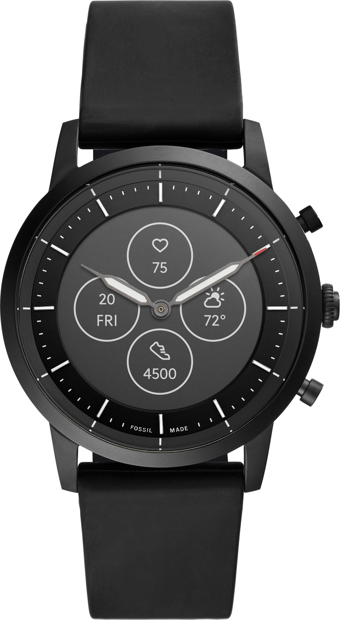 Fossil Collider Hybrid älykello 42 mm (musta)