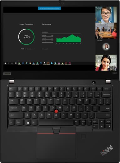 Lenovo ThinkPad X390 13.3" kannettava i5/8 GB (musta)