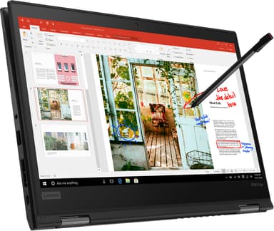 Lenovo ThinkPad X390 Yoga 13,3" 2-in-1 kannettava i5/16 GB (musta)