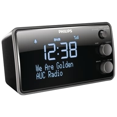 Philips kelloradio AJB3552/12 (musta)