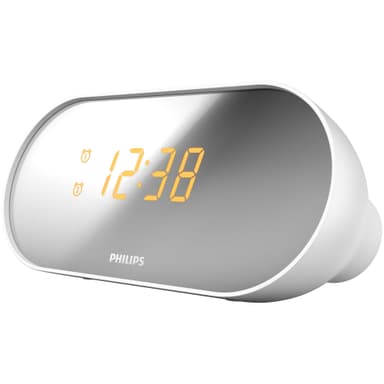 Philips AJ2000 kelloradio (valkoinen/hopea)