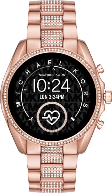 Michael Kors Access Bradshaw 2 älykello 44 mm (pavé-ruusukulta)