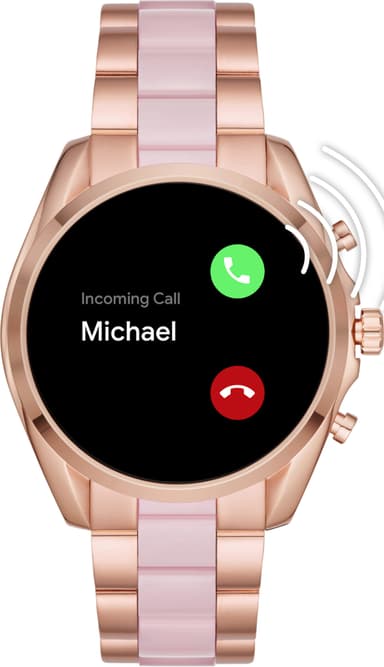 Michael Kors Access Bradshaw 2 älykello 44 mm (ruusukulta/pinkki)
