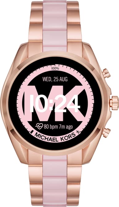 Michael Kors Access Bradshaw 2 älykello 44 mm (ruusukulta/pinkki)