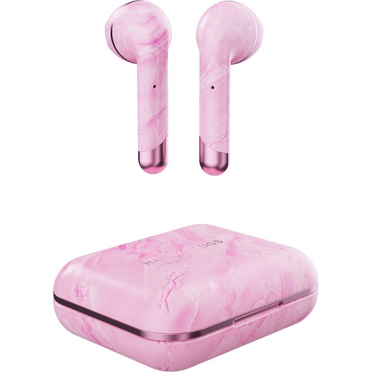 Happy Plugs Air 1 täysin langattomat in-ear kuulokkeet (pinkki)