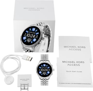 Michael Kors Access Lexington 2 älykello 44 mm (hopea)